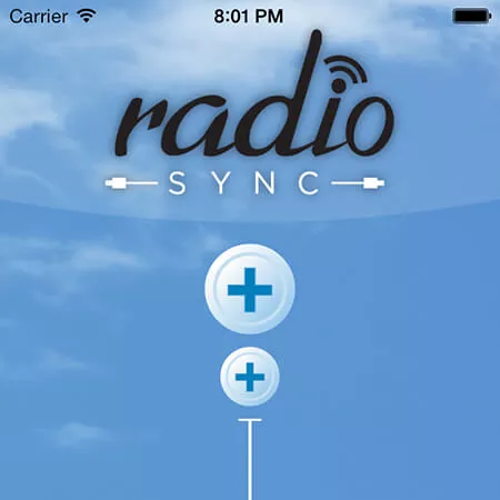 Radio sync app and setup image
